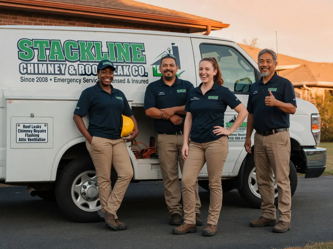 Chimney flashing repair company in Kenefic, OK